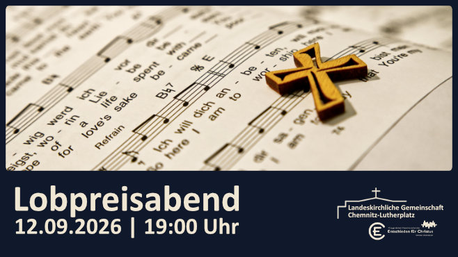 Lobpreisabend 12.09. 19:00 Uhr